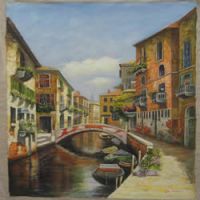 Sell high quality oil paintings-venice at low price