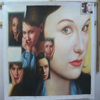 Sell realistic oil painting a low price