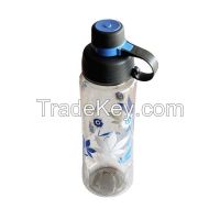 800ml pc sports filter water bottle with handle