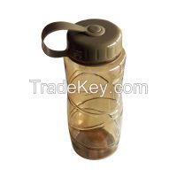 600ml plastic space water bottle with tea filter
