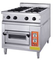 Sell 4 Burners Stove Top with Gas Oven