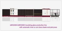 Sell  LBP2200A/2500A Vertical insulating glass production line