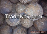 75MNCR material forged grinding ball, dia30mm