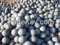 75mncr material forged grinding ball dia60mm