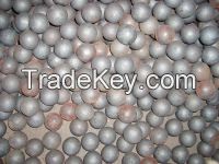 forged grinding ball, size 90mm, 75MNCR material