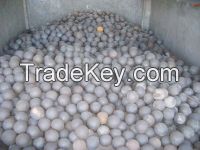 forged grinding ball, dia100mm, 75mncr material