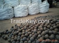 60mn material forged grinding ball size dia125mm
