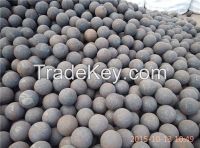 60mn material forged grinding ball size dia100mm