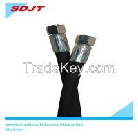 Sell Steel Wire Braided Hydraulic Rubber Hose