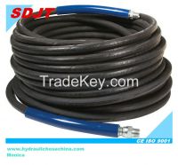 steel wire braided hydraulic rubber hose SAE 100 R2