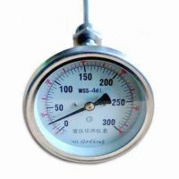 Sell Stainless Steel Bimetallic Aseismic Rotatable Thermometer