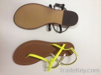 New design sexy lady summer flat sandal