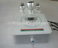 3 handpieces Portable Cavitation body shaping/slimming machine