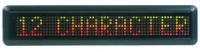 12 Char. 2.1inch Tall Digit -two colors LED Scrolling Message Sign