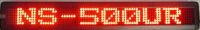 12 Char. 2.1 inch tall Digit - Red LED Scrolling Sign