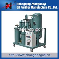High Efficiency Vacuum Hydraulic Oil Purification Machine, Lube Oil Cleaning System