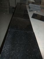 Sell black GAlaxy granite tile