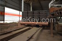 Sell tunnel kiln brick making plant/brick machine