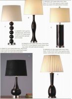 glass table lamps/lighting