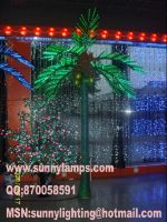 sell palm tree lights, garden lamps, coconut tree lights, park lights,