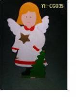 Woodcarving angel (Christmas decoration)