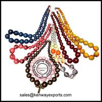 Sell  painted beads necklaces