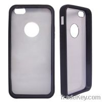 Sell Hybrid Case , Black(PC+TPU) for iphone 5