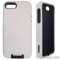 Sell Combo Protector Case, White (PC+Silicon) for iphone 5
