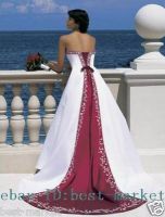 Brand New Taffet Bride maid gown/wedding dress size4-32