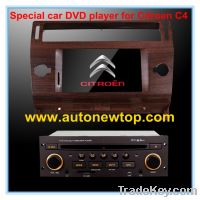 Sell Special car DVD player for Citroen C4 with game function