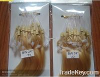 Sell micro ring loop hair extentsions