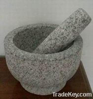 natural stone mortar & pestle