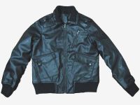 Mens pvc jacket/washed