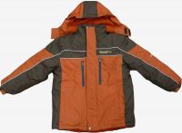 Boys poly-pongee jacket w/coating