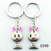 Sell fashion couple keychain 0349