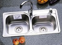 Sell top mount kitchen sink (SUS 202, 304, UPC approved)