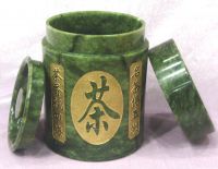 jade can for tea leaf