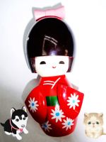 Japanese movable traditional dolls 1