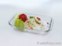 Sell glass casserole/Heat resistant glassware