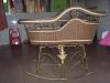 Sell metal & rattan infant bed