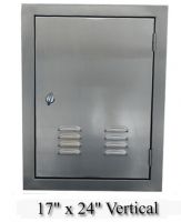 Stainless Steel Access Door Vertical 17x24