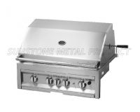 34 inch 4-Burner Drop-In Gas Grill W/IR, Made of Stainless Steel