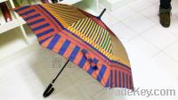 Sell Hand Open Straight heat transfer printing umbrella