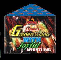 Sell Fireworks: 22S Golden Willow with Joyful Whistling