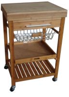 Sell BAMBOO KITCHEN TROLLEY