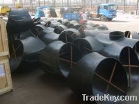 Black Steel buttwelded fittings Bend, Tees, Reducers, End Cap API 5L Gr B