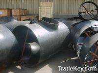 big size steel buttwelded bends 22.5deg, 30deg, 45deg, 60deg, 90deg, Tees