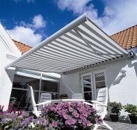 Sell Retractable Awning / Bending Arm Awning / Motorized Awning