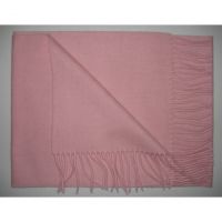 Sell 100%lambswool pink long shawl Y-09020