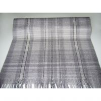 Sell Checked lambswool & cashmere long winter scarf Y-09164